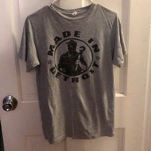 Small gray ‘Made in Detroit’ t-shirt